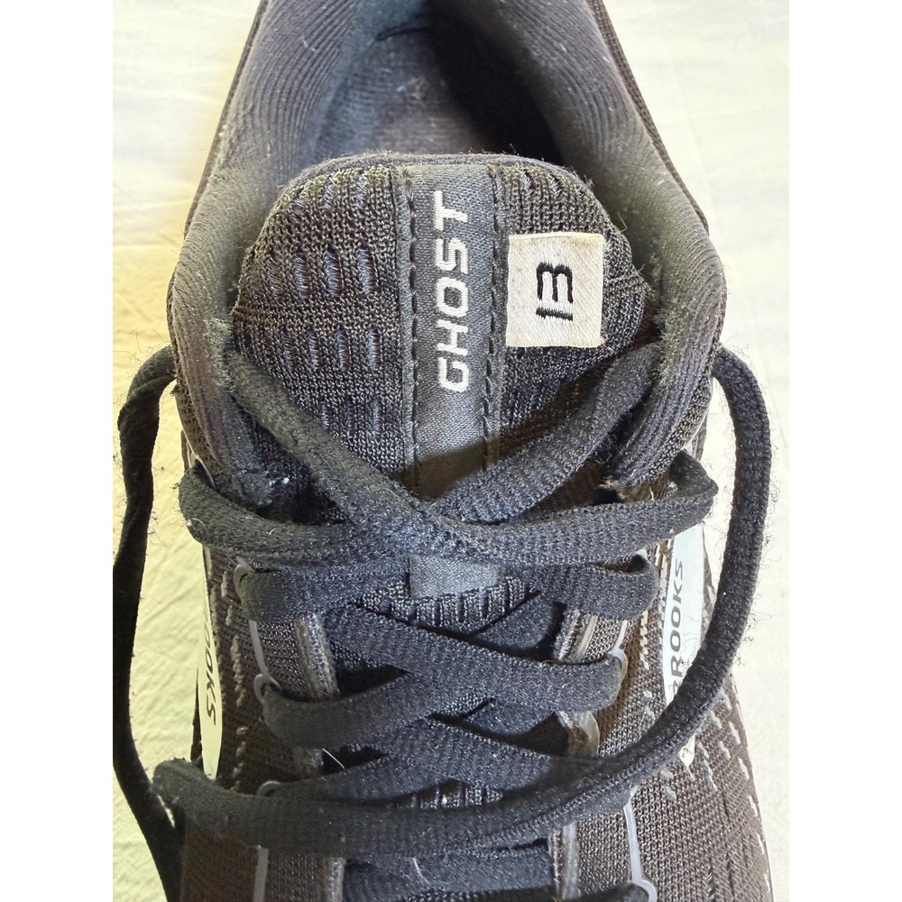 Brooks Ghost 13~ Womens 8M~Black Athletic Running Shoes Sneaker Cushion Neutral - Picture 3 of 8